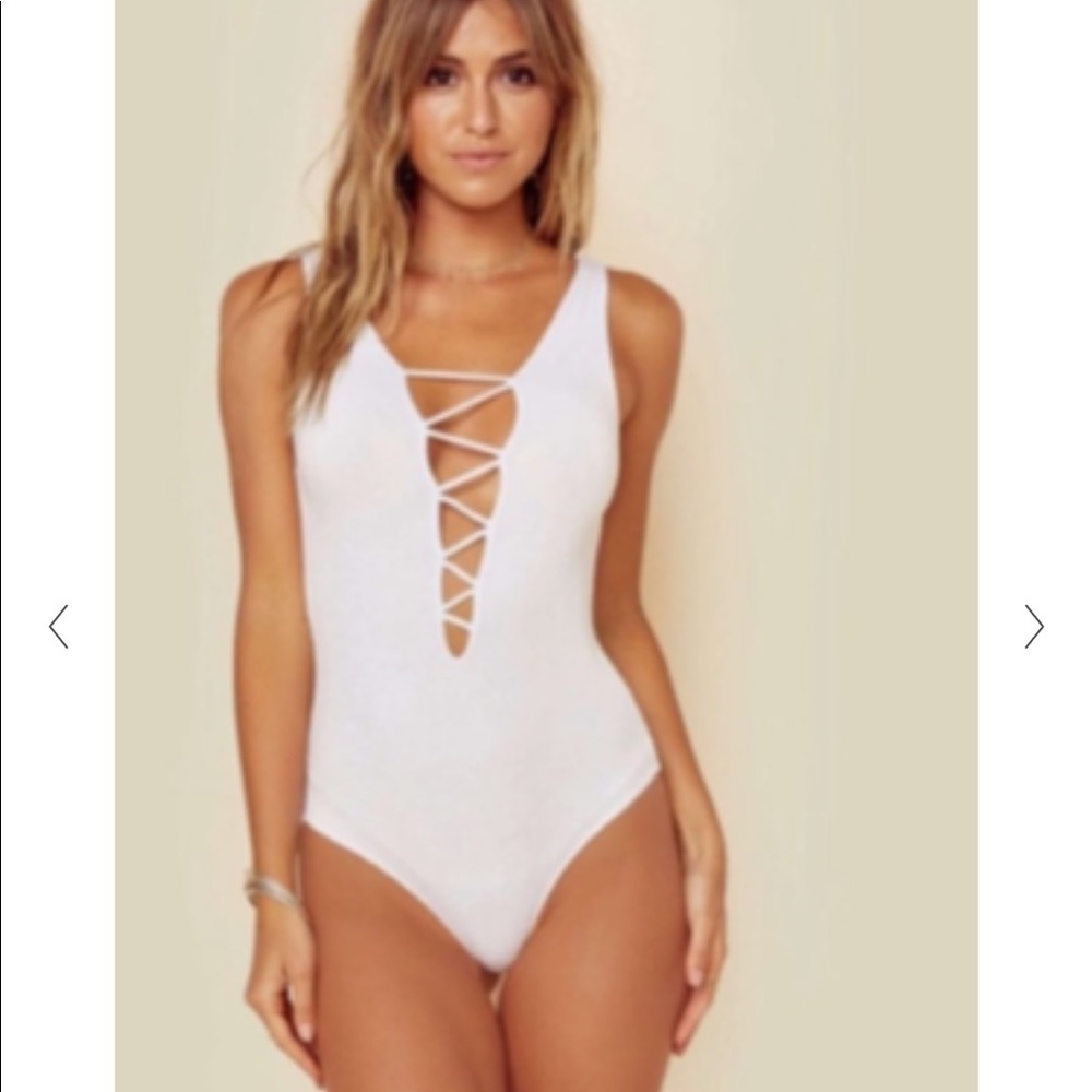 Indah Body Criss Cross Bodysuit